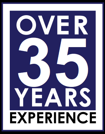 Over 35 Years Experience